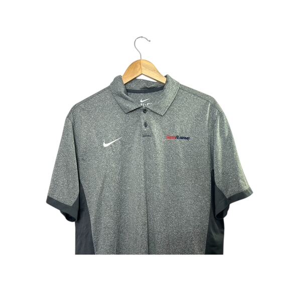 Nike Dri-Fit SOUTH ALABAMA JAGUARS Gray Short Sleeve Polo Shirt Men's Large New - Picture 2 of 9